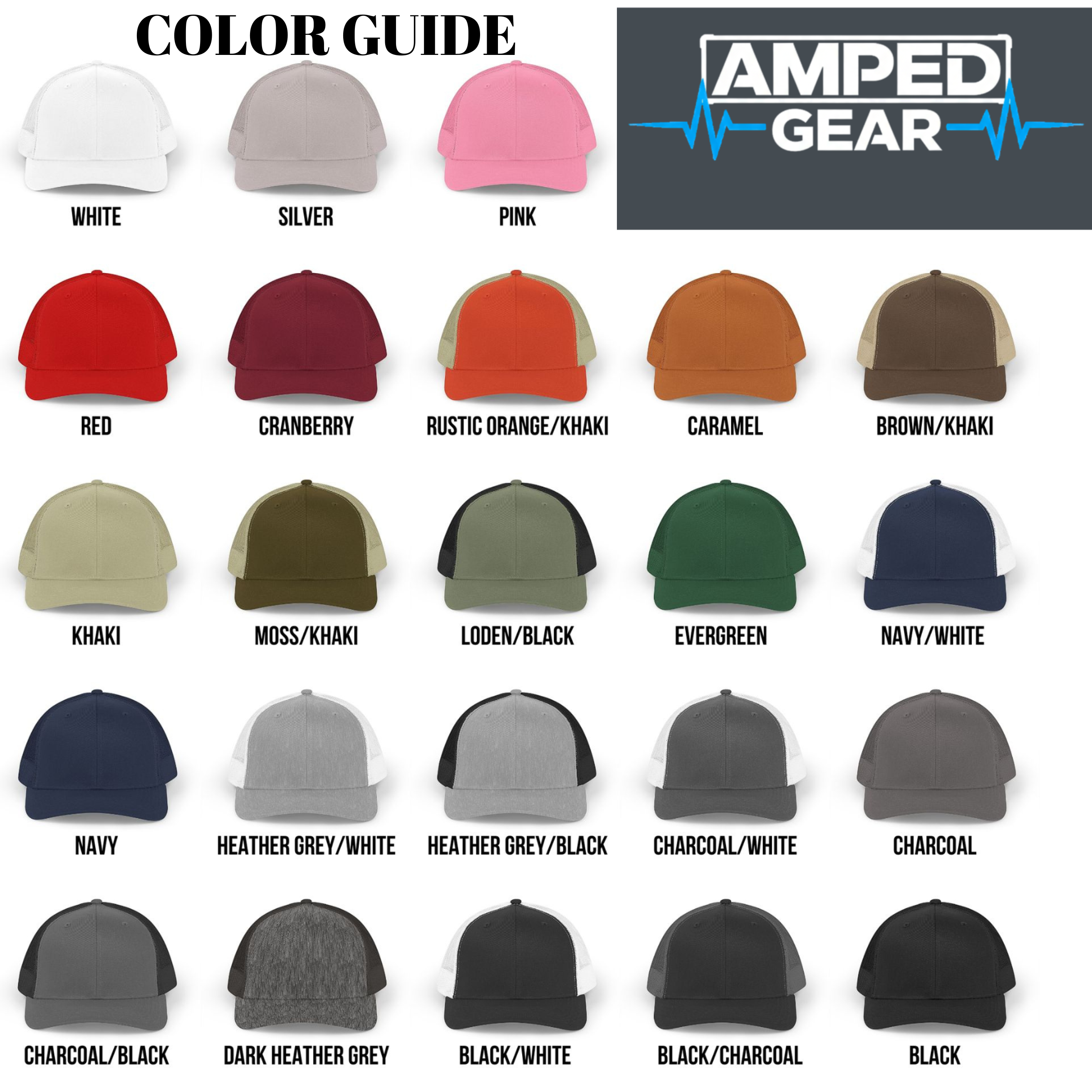 Sun’s Out Amps Out Embroidered Trucker Hat - Summer Music Cap