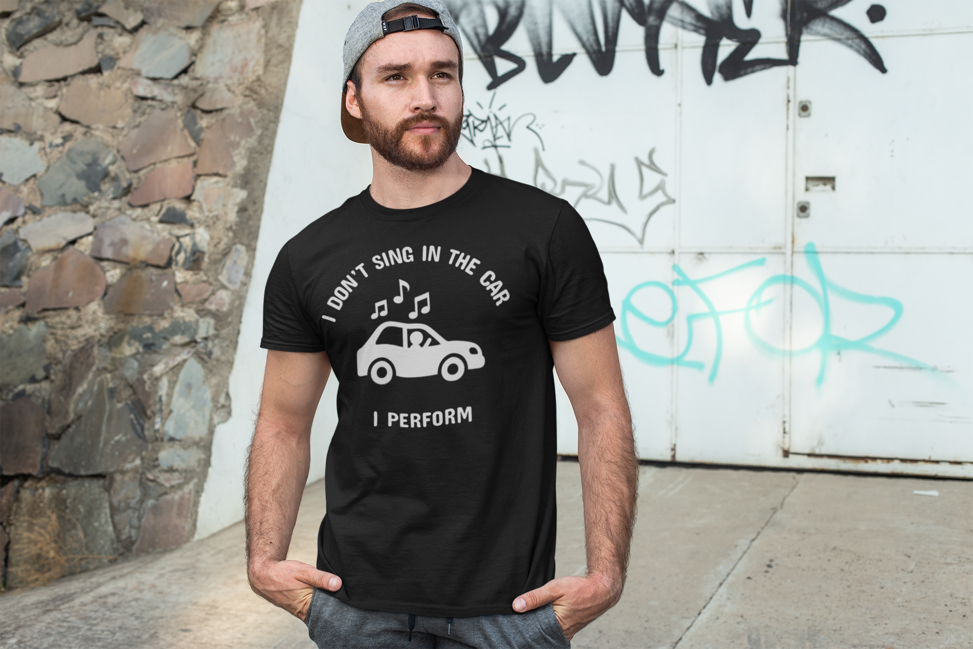 I Don’t Sing in the Car I Perform T-Shirt - Funny Singer Shirt