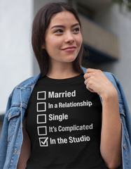 In the Studio T-Shirt - Funny Music Producer and Musician Shirt