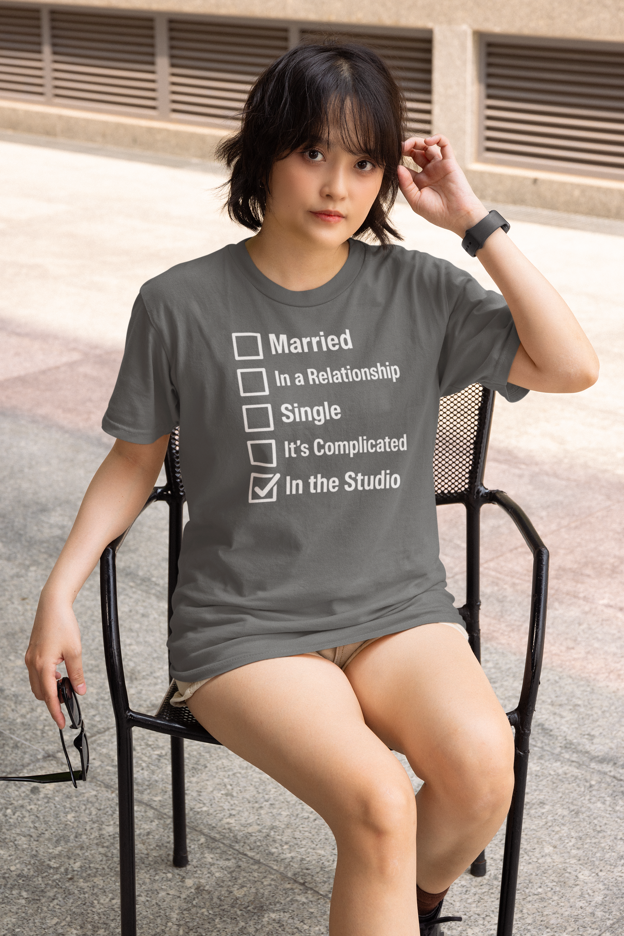 In the Studio T-Shirt - Funny Music Producer and Musician Shirt