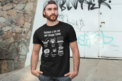 Things I Do in My Spare Time Drummer T-Shirt - Funny Drummer Shirt