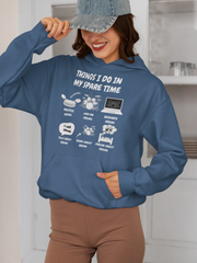 Things I Do in My Spare Time Drummer Hoodie - Funny Drummer Hoodie