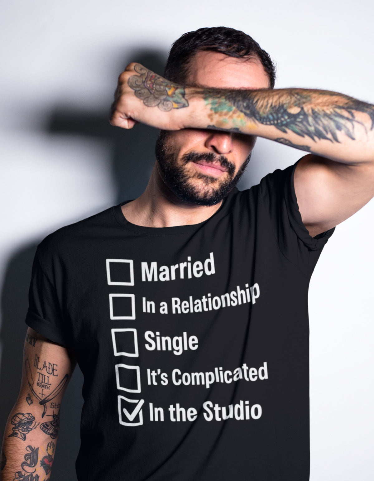 In the Studio T-Shirt - Funny Music Producer and Musician Shirt